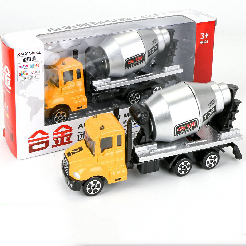 Kids Engineering Vehicle Toy - Construction & Rescue Trucks