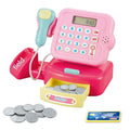 Kids Toy Cash Register - Pretend Play Supermarket Checkout Set