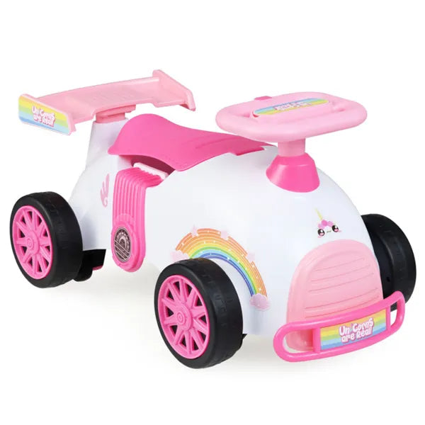 Kids Ride-On Sliding Car - Foot-to-Floor Scoot Toy with Music for Toddlers