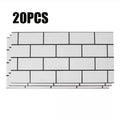 NEW 20 Marble Tiles Sticker Self