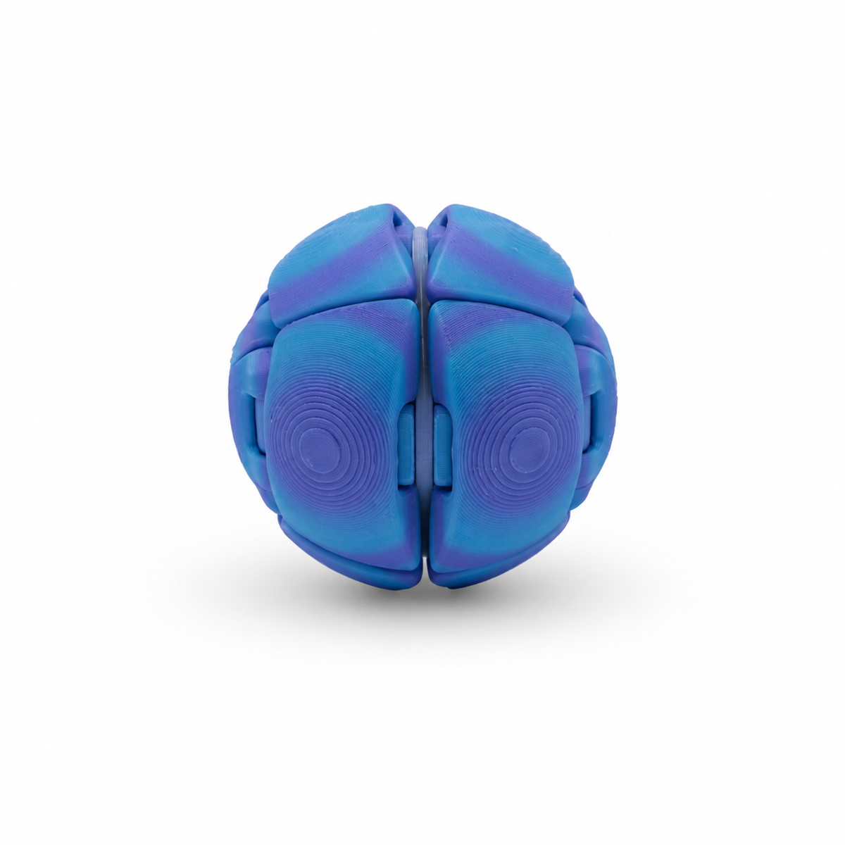 3D Printed Squeeze Ball Fidget Set (4-Pack) - Tactile Stress Relief Sensory Toys