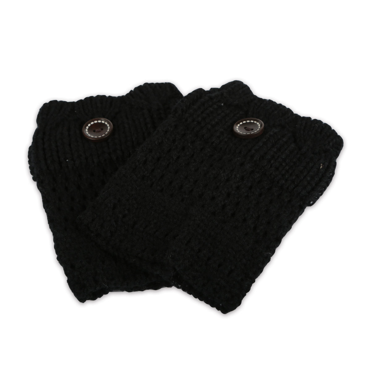 1Pair Winter Crochet Knit Leg Warmers