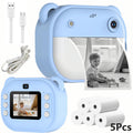 Instant Print Camera - Kids & Teens Digital Camera with Built-In Thermal Printer