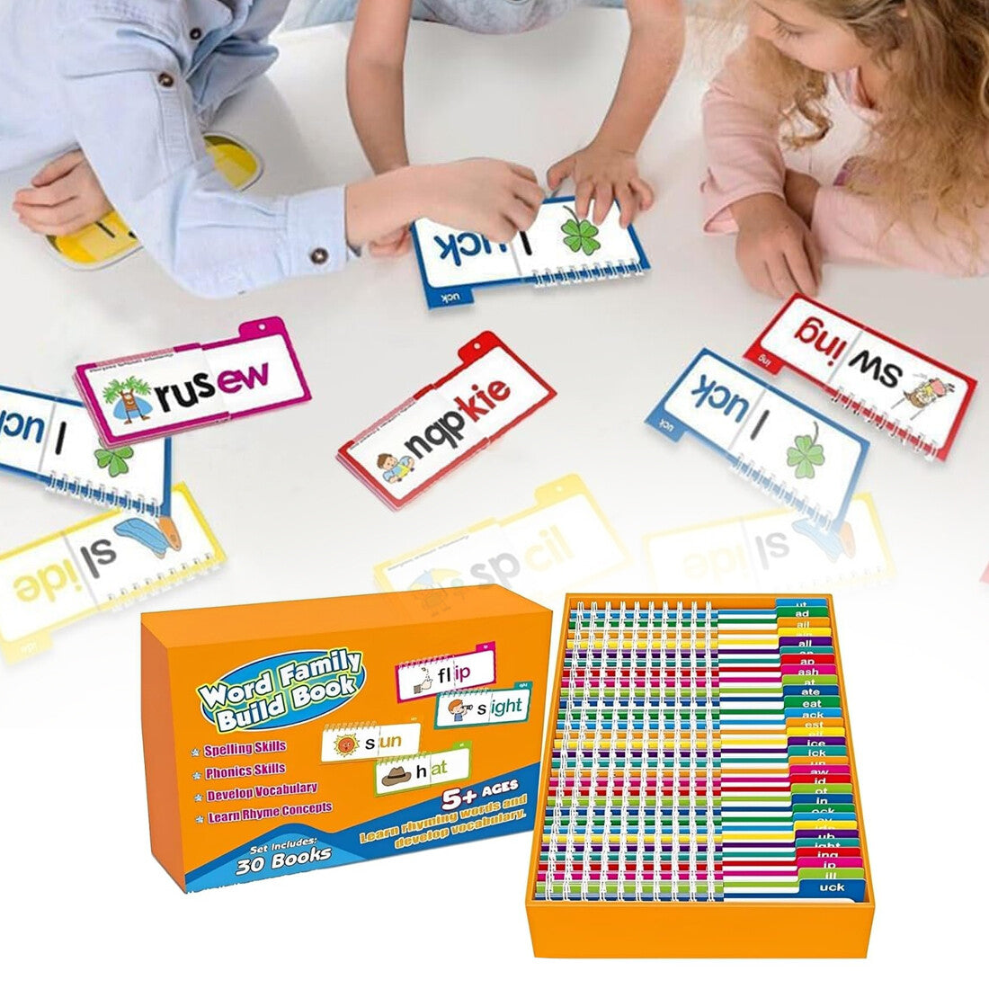 NEW 30 Read And Rhyme Flip Books