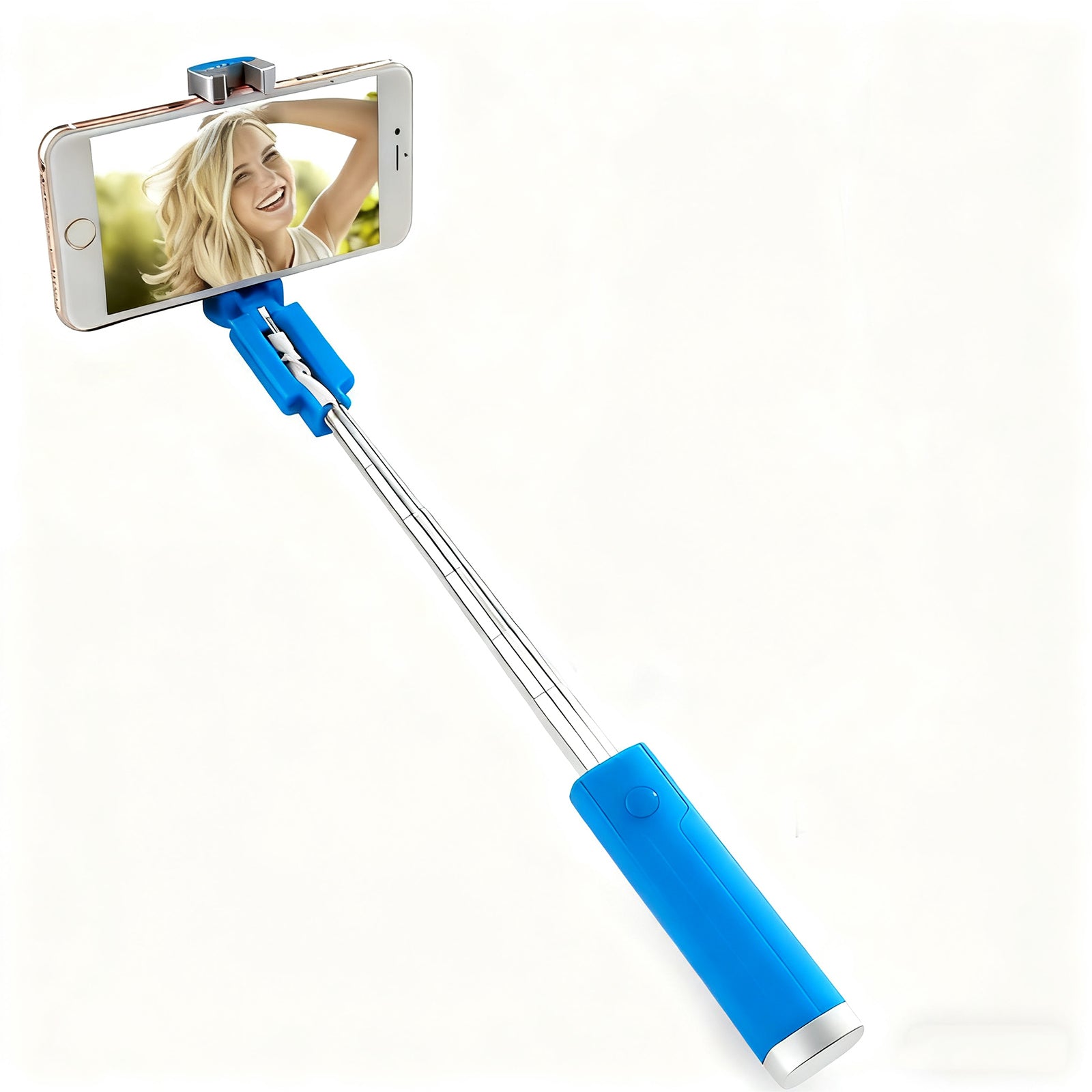 Mini Lipstick Selfie Stick - Pocket Bluetooth Extendable Stick with Remote Shutter