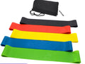 Resistance Bands Set - 5-Piece Exercise Loop Bands for Home Workout & Yoga