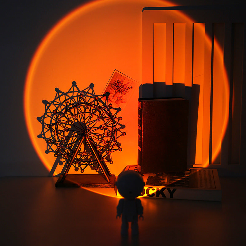 Astronaut sunset projector lamp