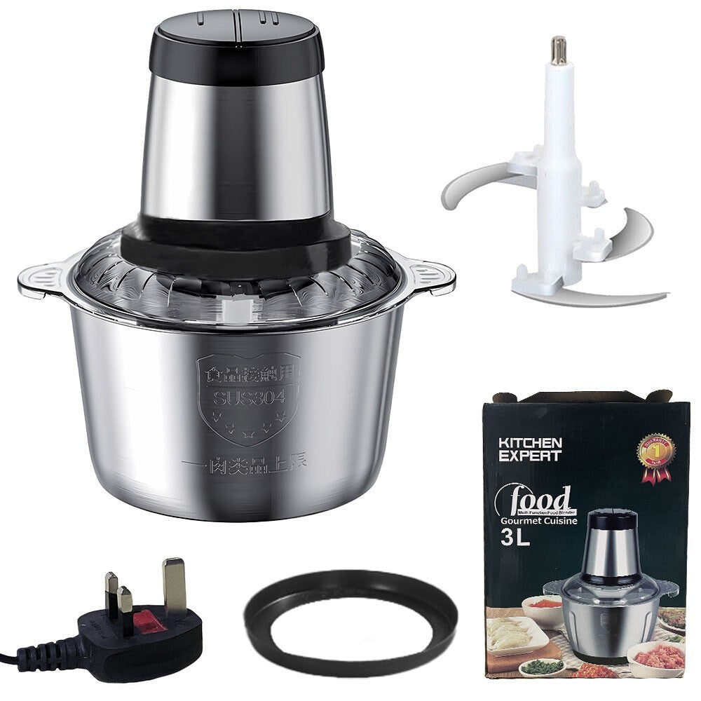 300W Electric Meat Grinder Mincer Mixer Blender Food