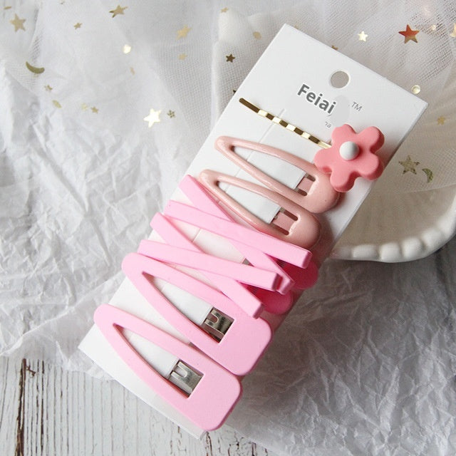 Baby Girls Hair Clip Set - Cute Bow Hair Accessories for Toddlers