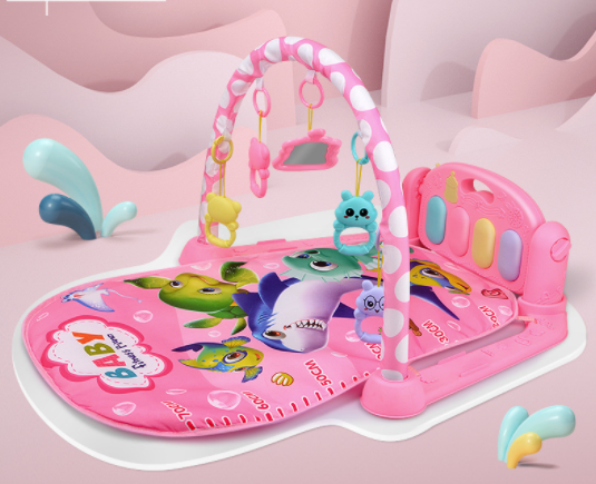 Baby Piano Play Mat - Musical Keyboard Activity Gym for Infants
