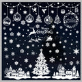 Inreeme Christmas Window Stickers Decorations