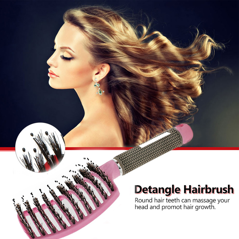 Detangling Hair Brush - Scalp Massage Detangler for All Hair Types