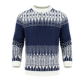 Men's Knitted Sweater Fashion Long-sleeved Pullover Tops Fall