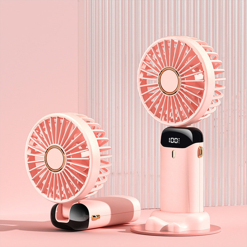 Portativ Mini Fan (USB, Katlanadigan, 5 Tezlik)