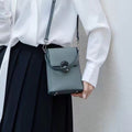 Genuine Leather Mobile Phone Korean Style Fashion Crossbody