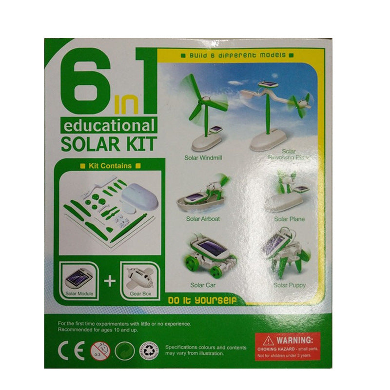 DIY Solar Robot STEM Building Kit for Kids