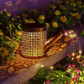 Solar Watering Can with Cascading Lights - Outdoor Garden Decoration (2-Pack)