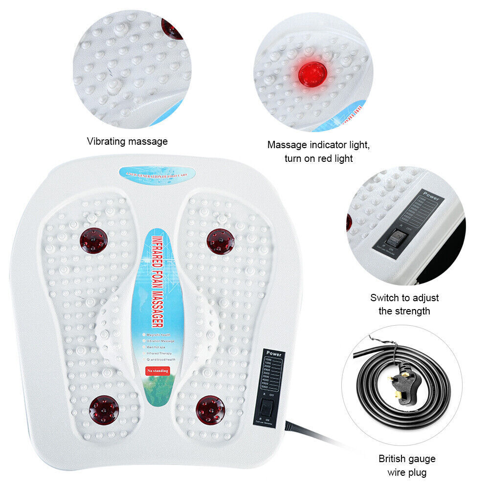 Foot Leg Vibration Blood Circulation Booster Feet Massager