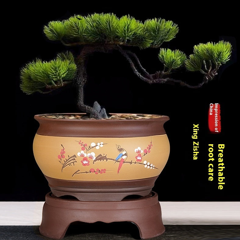 Keramik bonsai guldon