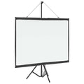 Portable Tripod Projector Screen - Freestanding Movie Screen for Home & Office