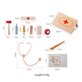 Kids Doctor Play Set - Pretend Play Medical Kit with Stethoscope
