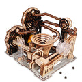3D Wooden Puzzle Whale Music Box - DIY Hand-Crank Model Building Kit & Gift