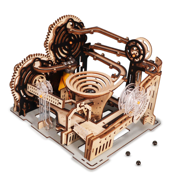3D Wooden Puzzle Whale Music Box - DIY Hand-Crank Model Building Kit & Gift