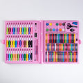 Kids Art Set (150 Pcs) - Complete Drawing Kit with Crayons, Markers & Paints