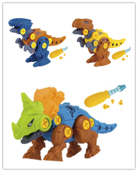 DIY Take-Apart Dinosaur Toy - Build-Your-Own STEM Set with Screwdriver