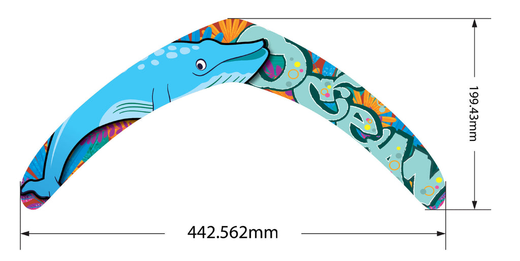 Kids Outdoor Flying Boomerang - Returning Throwing Toy for Active Play