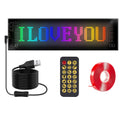 2Pack 16x96 Matrix Devil Eyes Lights For Car Ultra-thin Programmable