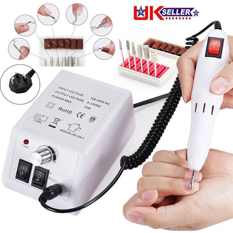 Electric Nail Art File Drill Machine Professional Manicure