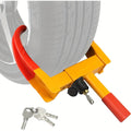 Stainless Steel Heavy Duty Tire Lock. Nine