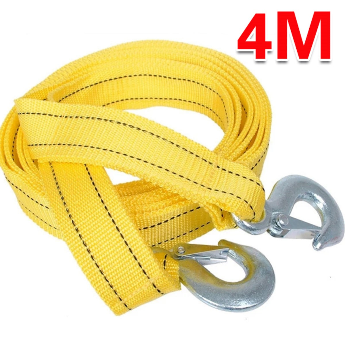 4M Heavy Duty 3 Ton Car Tow Cable Towing Pull
