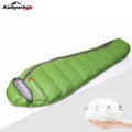 Ultralight Down Sleeping Bag - Compact Warm Winter Sleeping Bag for Camping & Backpacking