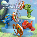 Dinosaur Automatic Bubble Machine for Kids - Handheld Bubble Blower