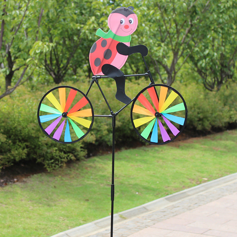 Kids Colorful Pinwheel Windmill - Classic Outdoor Spinning Wind Toy
