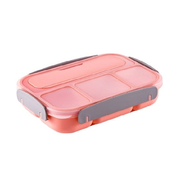 Kids Bento Lunch Box (1.3L) - Leak-Proof Divided Food Container for School