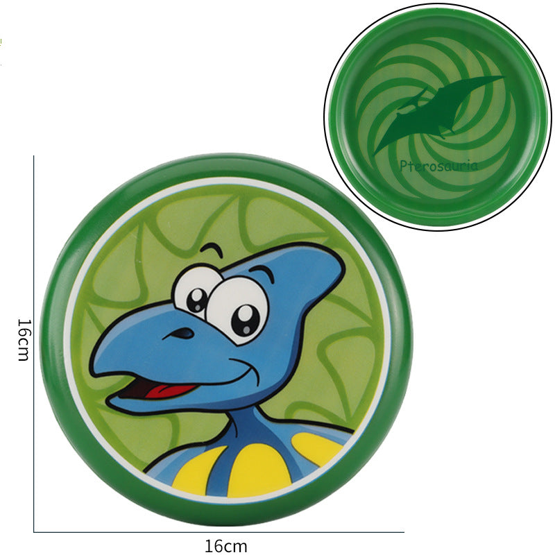 Kids Soft Flying Disc - Dinosaur Outdoor Flying Saucer Toy