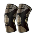 Copper Compression Knee Pads (Pair) - Shock-Absorbing Support for Sports & Joint Relief
