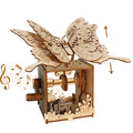 3D Wooden Carousel Music Box Puzzle - DIY Handmade Model Kit & Keepsake Gift