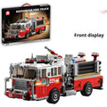 City Fire Truck Rescue Building Brick Set - 1056 Pcs Educational Toy for Kids
