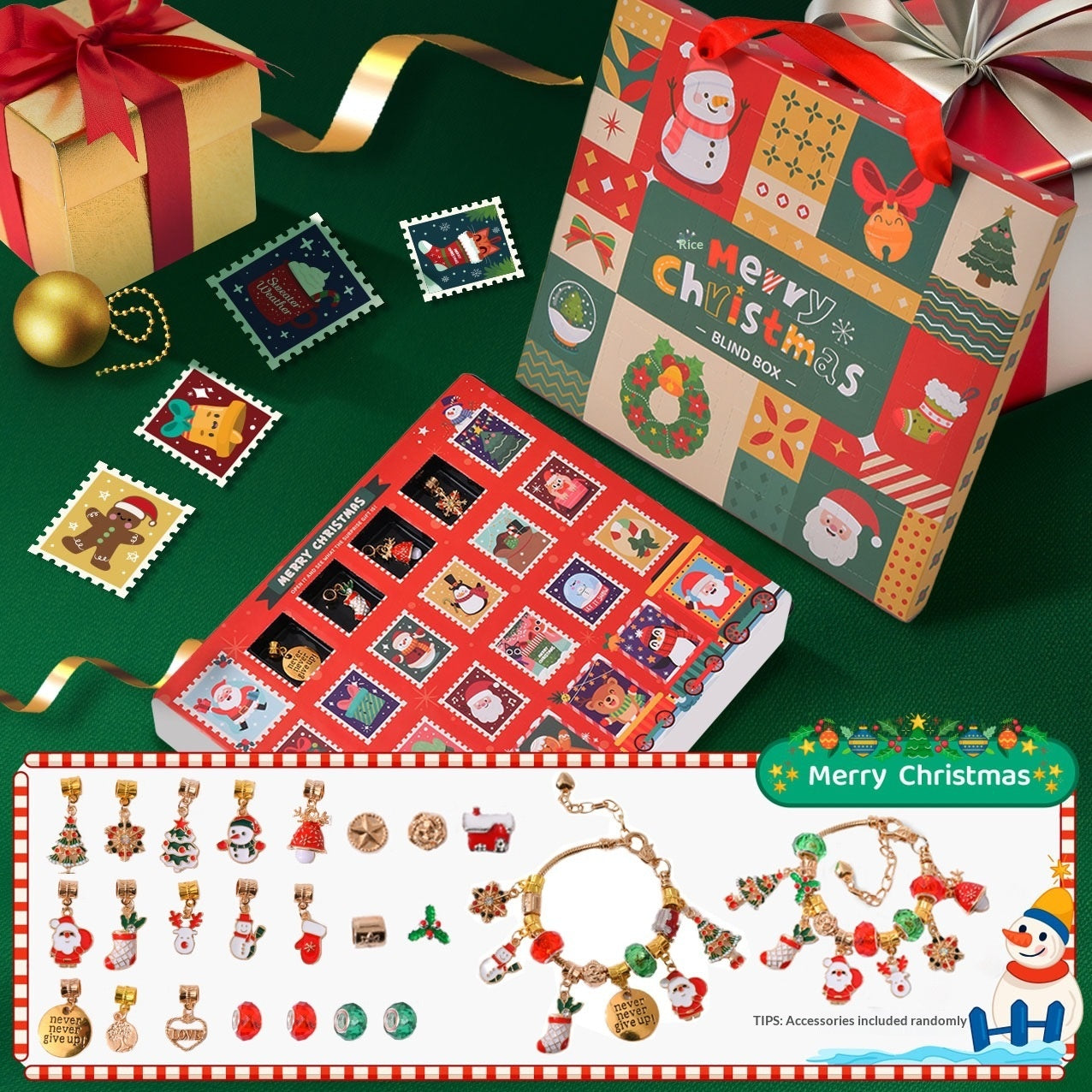 Kids DIY Bead Craft Kit - Jewelry Bracelet Making Set for Girls