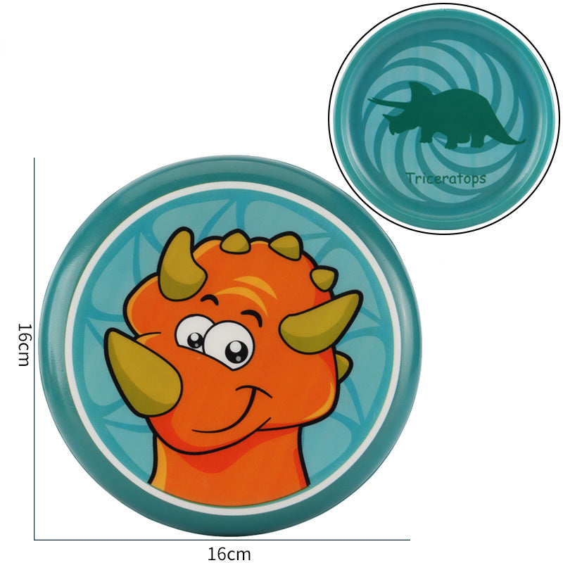 Kids Soft Flying Disc - Dinosaur Outdoor Flying Saucer Toy