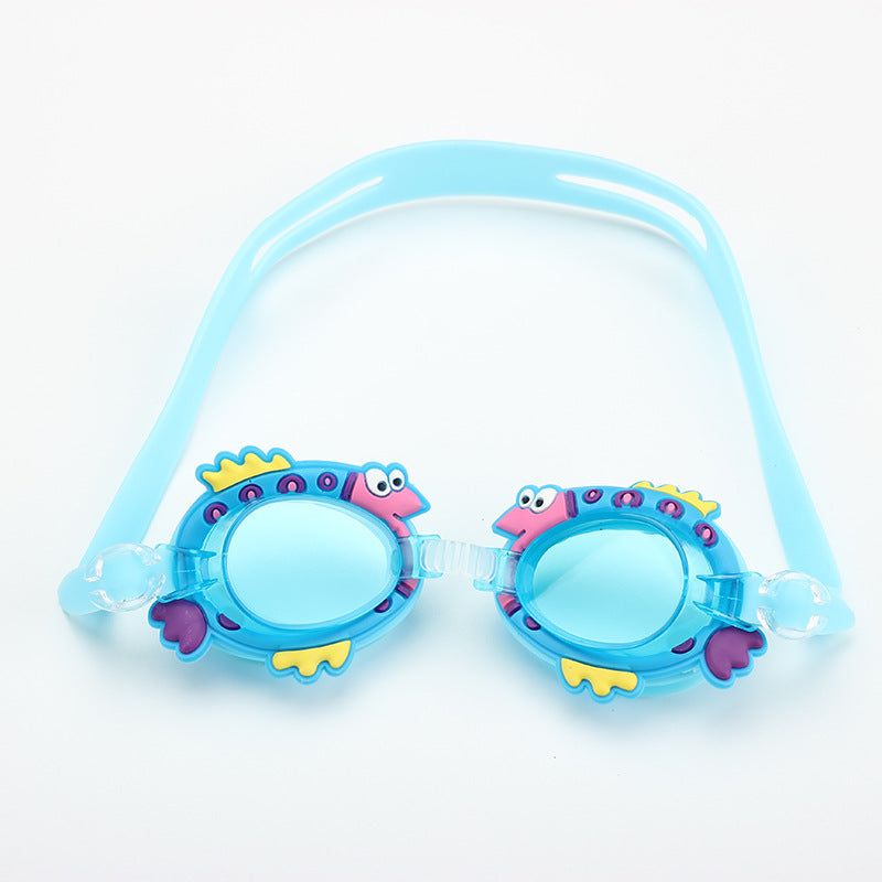 Kids Swimming Goggles - Anti-Fog Waterproof Cute Animal Goggles for Children