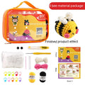 Kids Crochet Kit DIY Animal Amigurumi Set for Beginners
