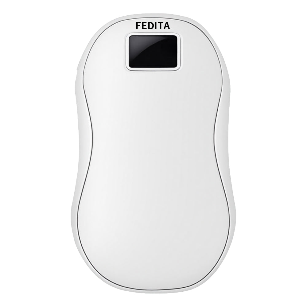 Digital Display Rechargeable Hand Warmer - Double-Sided Electric Pocket Warmer