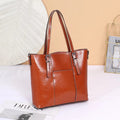 Big Bag Genuine Leather  Capacity Cowhide Messenger Bag Female