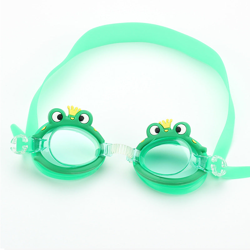 Kids Swimming Goggles - Anti-Fog Waterproof Cute Animal Goggles for Children