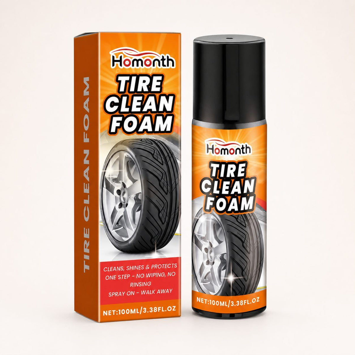 HOMONTH Automotive Tire Cleaning Foam